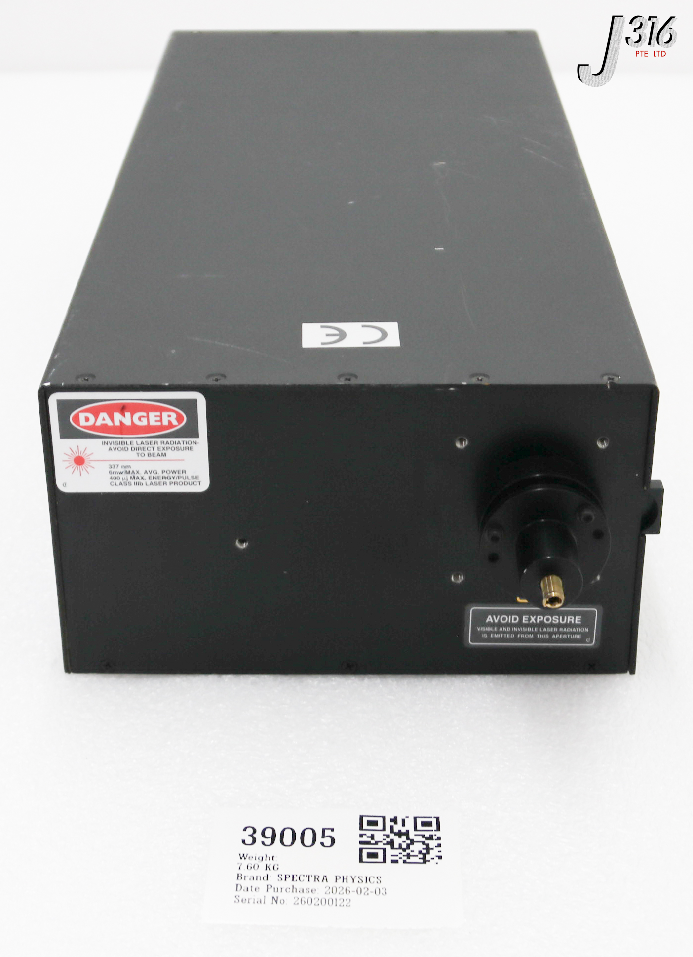 39005 SPECTRA PHYSICS NITROGEN LASER SYSTEM VSL337NDS-61 | eBay